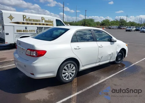 2013 Toyota Corolla Le/Le Special Edition from USA, damaged, VIN 2T1BU4EE0DC017157